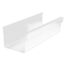 FeZn Olučne cevi Bela Ral 9002 – Horinzotala Četvrtasta 333 mm
