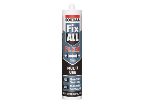 Lepilo i kit Fix All Flexi 290ml crni Soudal