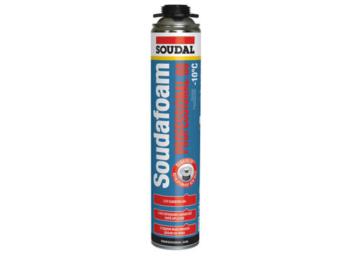 Pištoljska pur pena zimska 750ml Soudal
