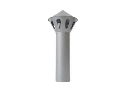 FeZn Ventilacija Siva Ral 9006 – 0.5mm fi 120 mm